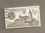 Stamps : Europe : Czechoslovakia :  Castillo de Krivoklat