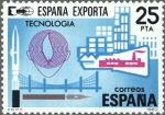 Stamps Spain -  ESPAÑA 1980 2567 Sello Nuevo España Exporta Tecnologia c/señal charnela Yvert2213 Scott2207