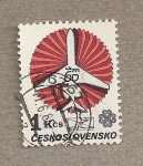 Stamps Czechoslovakia -  Avión