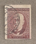 Stamps Czechoslovakia -  Presidente Masaryk