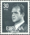 Stamps Spain -  ESPAÑA 1981 2600 Sello Nuevo Básica Rey D. Juan Carlos I 30pts Yvert2234 Michel2490
