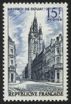 Stamps France -  FRANCIA - Campanarios de Bélgica y Francia