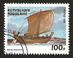 Stamps Africa - Togo -  barco fenicio de vela antiguo