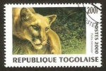 Sellos de Africa - Togo -  puma