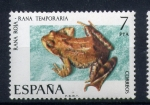 Stamps Spain -  Rana roja