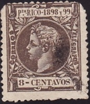 Stamps : America : Puerto_Rico :  Alfonso XIII