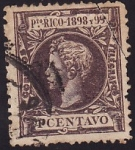 Sellos de America - Puerto Rico -  Alfonso XIII