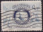 Stamps Cuba -  Rotary Internacional 1905 1955 cincuentenario