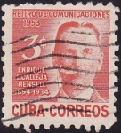 Stamps Cuba -  Enrique L. Calleja Hensel 1854-1934