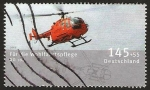 Stamps Germany -  2500 - Helicóptero Bolkov BO 105