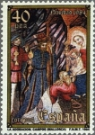 Sellos del Mundo : Europa : Espa�a : ESPAÑA 1984 2777 Sello Nuevo Navidad Adoracion Reyes Magos Iglesia de Campos c/señal charnela Yvert2