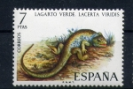 Stamps Europe - Spain -  Lagarto verde
