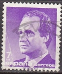 Stamps Spain -  ESPAÑA 1985 2796 Sello Serie Basica Rey D. Juan Carlos I Efigie 7 pts Usado Michel2688