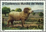Stamps Spain -  ESPAÑA 1986 2839 Sello Nuevo Conferencia Mundial Oveja Merina