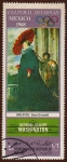 Stamps : Asia : Yemen :  CULTURAL - OLYMPIAD. MEXICO 1968