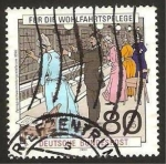 Stamps Germany -  central telefonica en 1890