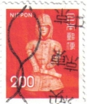 Stamps : Asia : Japan :  Escultura