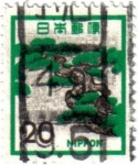 Stamps Asia - Japan -  Bonsái japonés