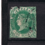 Stamps Spain -  Edifil  62  Reinado de Isabel II  