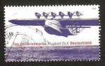 Sellos de Europa - Alemania -  2248 - Día del sello, hidroavión Do X