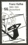 Sellos de Europa - Alemania -  franz kafka