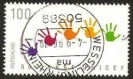 Stamps Germany -  1701 - 50 anivº de UNICEF