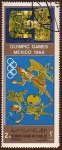 Stamps Yemen -  OLYMPIC GAMES. MEXICO 1968