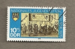 Stamps Germany -  Festival Nacional de la Juventud