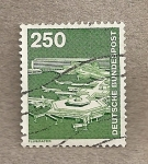 Stamps Germany -  Aeropuerto