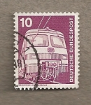 Stamps Germany -  Tren de cercanías