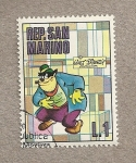 Sellos de Europa - San Marino -  Personaje Walt Disney