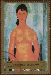 Stamps : Asia : United_Arab_Emirates :  MODIGLIANI - ELVIRE (1919)