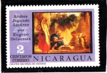 Stamps : America : Nicaragua :  Arabes jugando ajedrez