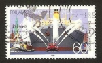 Stamps Germany -  800 anivº del puerto de hamburgo, barcos
