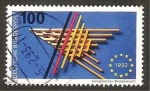 Stamps Germany -  entrada en vigor del mercado unico europeo