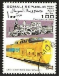 Stamps Somalia -  tren