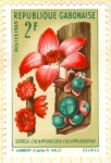 Stamps Gabon -  Flor Africana