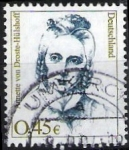 Stamps Germany -  Mujeres famosas. Annette von Droste-Hülshoff.