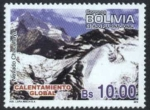 Stamps Bolivia -  Calentamiento Global