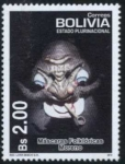 Sellos del Mundo : America : Bolivia : Mascaras Folkloricas