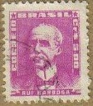 Stamps : America : Brazil :  BRASIL 1956 Scott 798 Sello Personaje Ruy Barbosa 5cr Usado