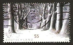 Stamps Germany -  arboles nevados