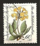 Sellos de Europa - Alemania -  flores proteguidas, primula auricula