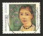 Stamps Germany -  europa, paula modersohn becker, pintora