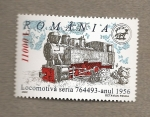 Stamps Romania -  Locomotora año 1956