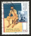 Stamps Germany -  1844 - Centº del nacimiento de Manfred Hausmann, escritor