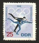 Stamps Germany -  1035 - Juegos olímpicos de invierno en Grenoble, patinaje artístico en pareja