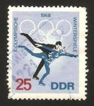 Sellos de Europa - Alemania -  1035 - Juegos olímpicos de invierno en Grenoble, patinaje artístico en pareja