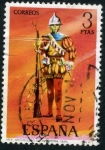 Stamps Spain -  Uniformes Militares