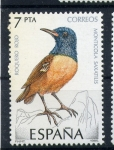 Stamps Spain -  Roquero rojo